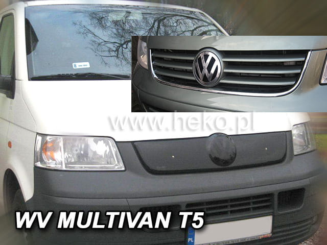 Masca Radiator Compatibil Volkswagen Transporter T5 2003-2010 (Grile De Trei)