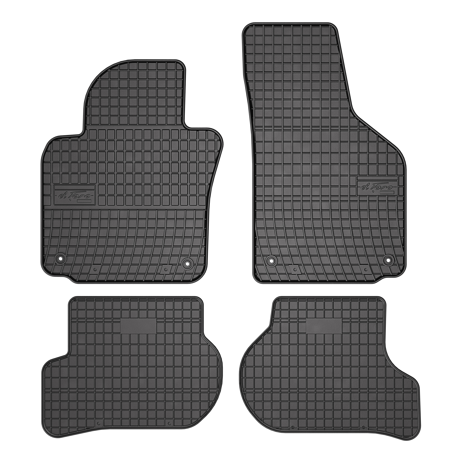 Covorase Cauciuc Compatibile Seat Leon II  /  Toledo III / Skoda Octavia II / Yeti/Volkswagen Golf Mk5/Golf Mk6/Jetta V/Scirocco