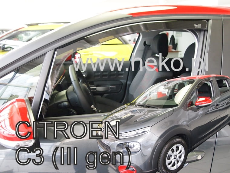 Paravanturi Heko Compatibile Citroen C3 2016-Prezent