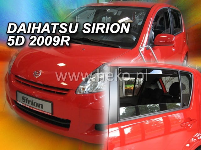 Paravanturi Heko Compatibile Daihatsu Sirion II 2004-2015 Hatchback