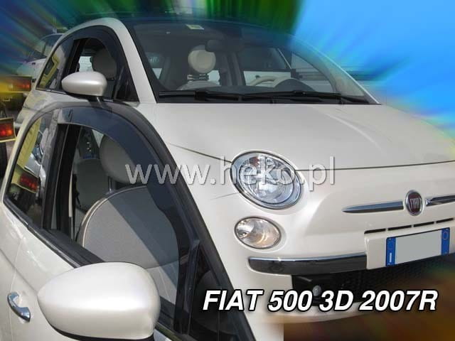 Paravanturi Heko Compatibile Fiat 500 2007-Prezent Hatchback 3 Usi