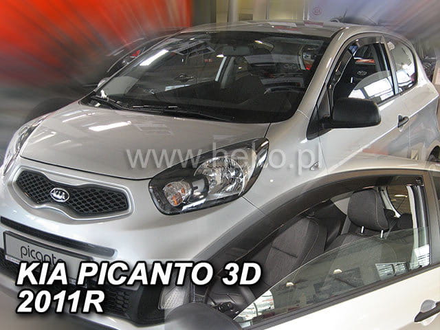 Paravanturi Heko Compatibile Kia Picanto II 2011-2017 Hatchback 3 Usi