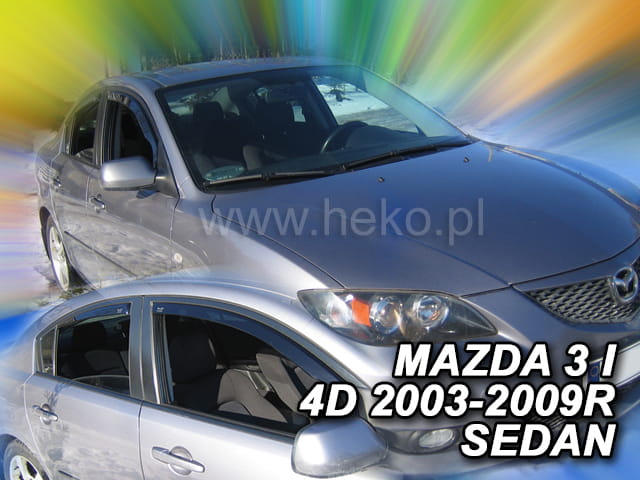 Paravanturi Heko Compatibile Mazda 3 I 2003-2009 Sedan