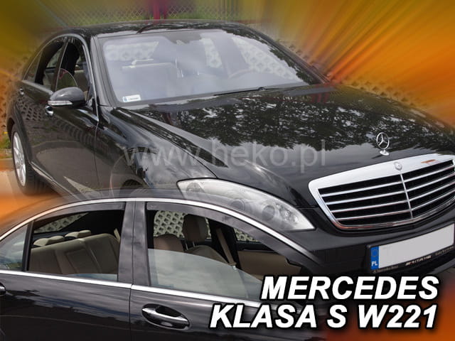 Paravanturi Heko Compatibile Mercedes S Class W221 Scurt 2006-2013 Sedan