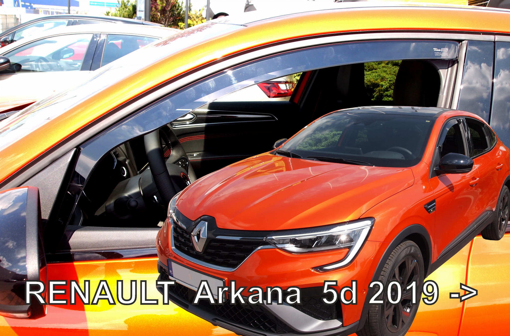 Paravanturi Heko Compatibile Renault Arkana 2019-Prezent