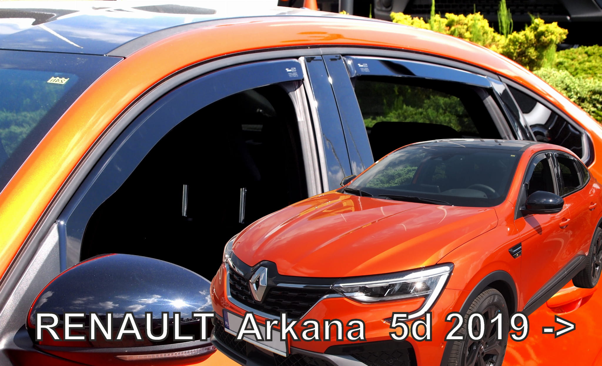 Paravanturi Heko Compatibile Renault Arkana 2019-Prezent SUV