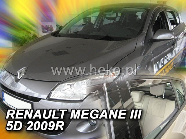 Paravanturi Heko Compatibile Renault Megane III 2009-2017 Hatchback