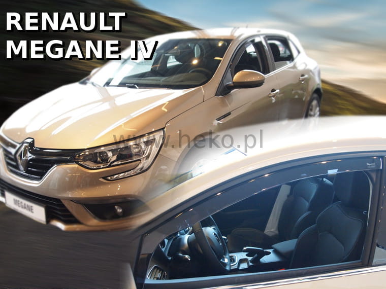 Paravanturi Heko Compatibile Renault Megane IV 2016-Prezent