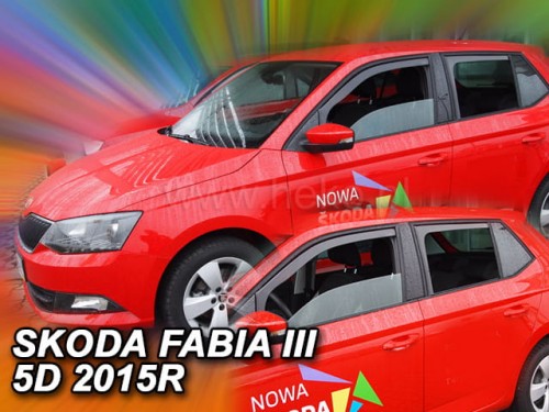 Paravanturi Heko Compatibile Skoda Fabia III 2014-2021 Hatchback/ Combi Lung