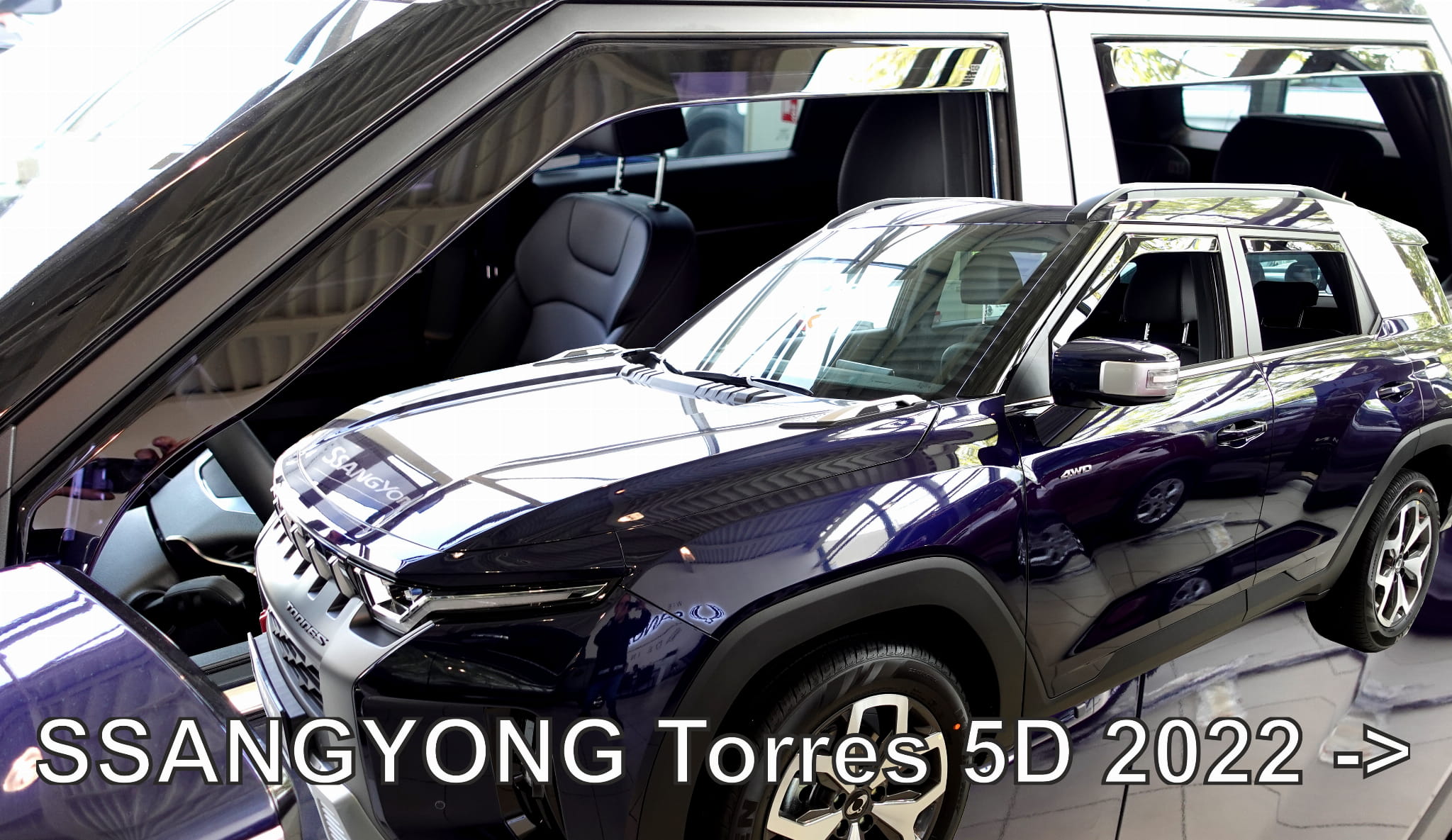 Paravanturi Heko Compatibile Ssangyong Torres 2022-Prezent SUV