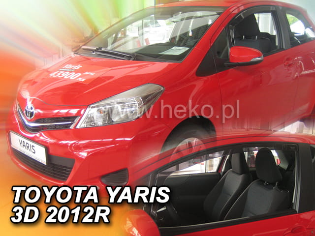 Paravanturi Heko Compatibile Toyota Yaris III 2011-2020 Hatchback 3 Usi