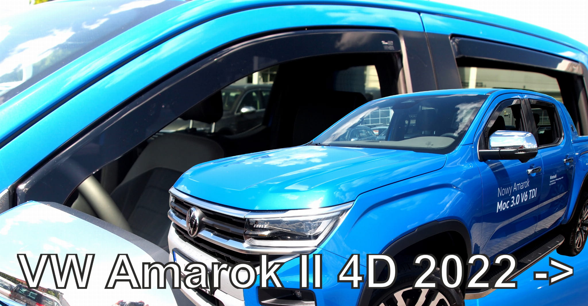 Paravanturi Heko Compatibile Volkswagen Amarok II 2022-Prezent Pick-Up