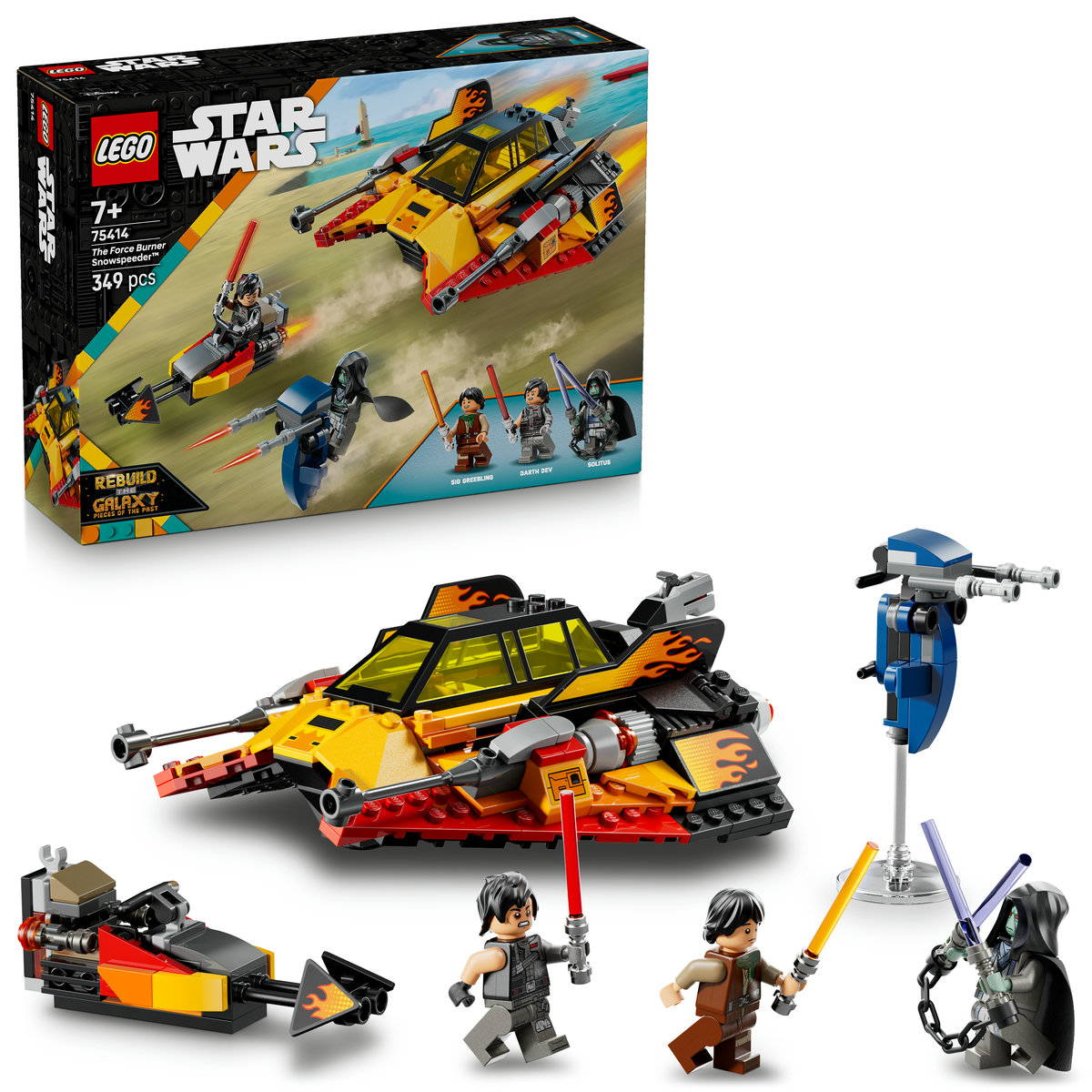 Snowspeeder înflacarat