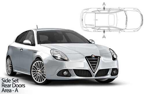 Parasolare Carshades Compatibile Alfa Romeo Giulietta 2010-2020 Hatchback