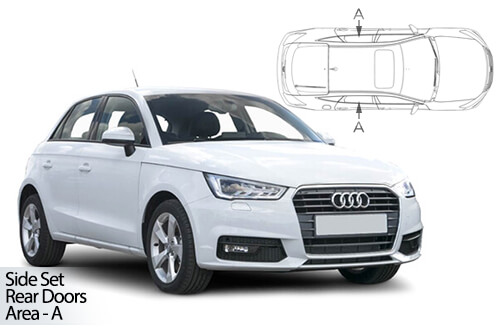 Parasolare Carshades Compatibile Audi A1 I 2010-2018 Hatchback