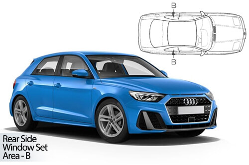 Parasolare Carshades Compatibile Audi A1 II 2018-Prezent Hatchback