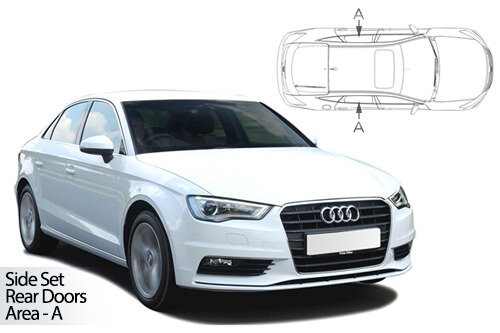 Parasolare Carshades Compatibile Audi A3 8V 2013-2020 Sedan/ Berlina