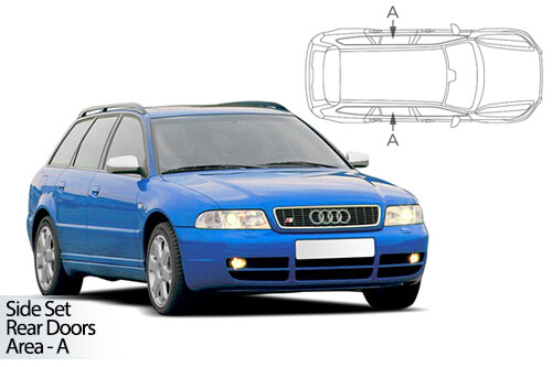 Parasolare Carshades Compatibile Audi A4 B5 1995-2001 Combi/ Break