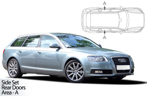 Parasolare Carshades Compatibile Audi A6 C6 2004-2011 Combi/ Break