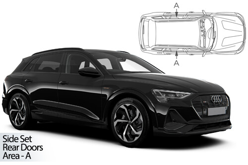 Parasolare Carshades Compatibile Audi E-Tron 2018-Prezent SUV