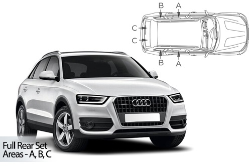 Parasolare Carshades Compatibile Audi Q3 I 2011-2018 SUV