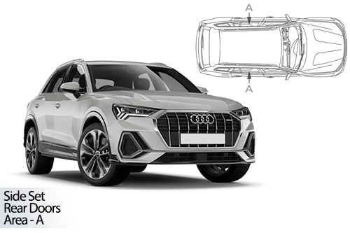 Parasolare Carshades Compatibile Audi Q3 Sportback 2020-Prezent SUV