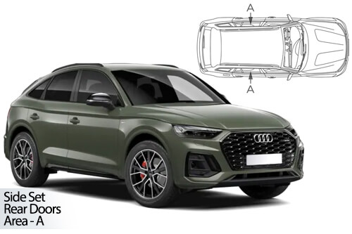 Parasolare Carshades Compatibile Audi Q5 Sportback 2020-Prezent SUV