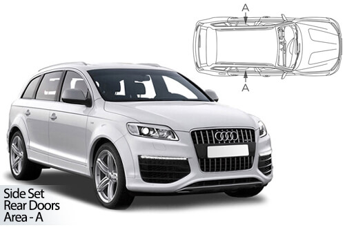 Parasolare Carshades Compatibile Audi Q7 I 2006-2015 SUV