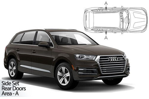 Parasolare Carshades Compatibile Audi Q7 II 2015-Prezent SUV