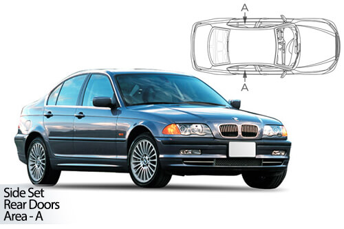 Parasolare Carshades Compatibile Bmw Seria 3 E46 1998-2005 Sedan/ Berlina