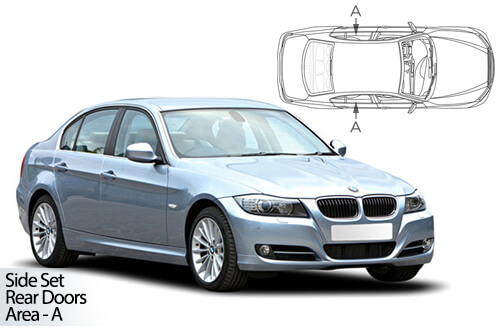 Parasolare Carshades Compatibile Bmw Seria 3 E90 2005-2012 Sedan/ Berlina