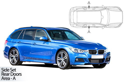 Parasolare Carshades Compatibile Bmw Seria 3 F31 2011-2018 Combi/ Break