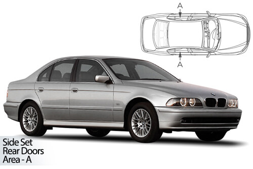 Parasolare Carshades Compatibile Bmw Seria 5 E39 1995-2003 Sedan/ Berlina