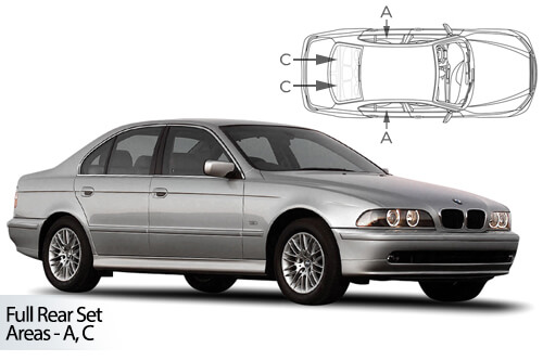 Parasolare Carshades Compatibile Bmw Seria 5 E39 1995-2003 Sedan/ Berlina