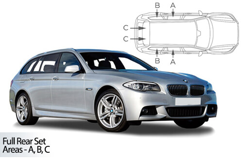 Parasolare Carshades Compatibile Bmw Seria 5 F11 2010-2017 Combi/ Break