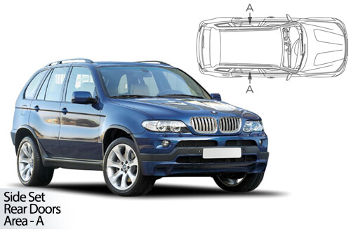 Parasolare Carshades Compatibile Bmw X5 E53 1999-2006 SUV