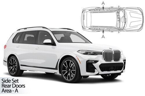 Parasolare Carshades Compatibile Bmw X7 G07 2018-Prezent SUV