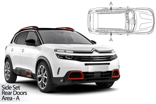 Parasolare Carshades Compatibile Citroen C5 Aircross 2017-Prezent SUV