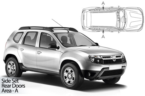 Parasolare Carshades Compatibile Dacia Duster I 2010-2018 SUV