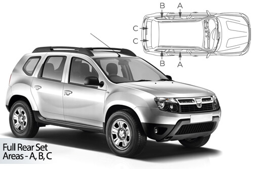 Parasolare Carshades Compatibile Dacia Duster I 2010-2018 SUV