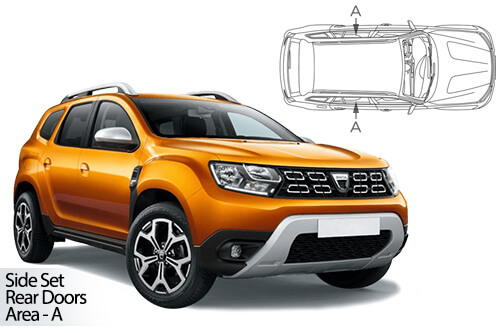 Parasolare Carshades Compatibile Dacia Duster II 2018-Prezent SUV