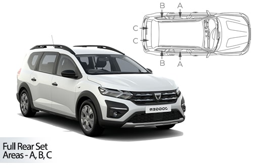 Parasolare Carshades Compatibile Dacia Jogger 2021-Prezent Monovolum