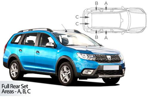 Parasolare Carshades Compatibile Dacia Logan II 2012-2020 Combi/ Break