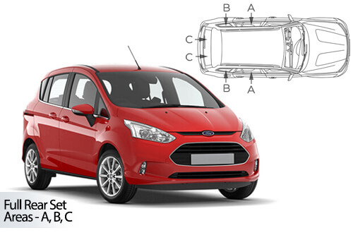 Parasolare Carshades Compatibile Ford B-Max 2012-2017 Monovolum