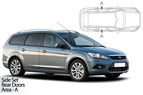 Parasolare Carshades Compatibile Ford Focus Mk2 2004-2011 Combi/ Break