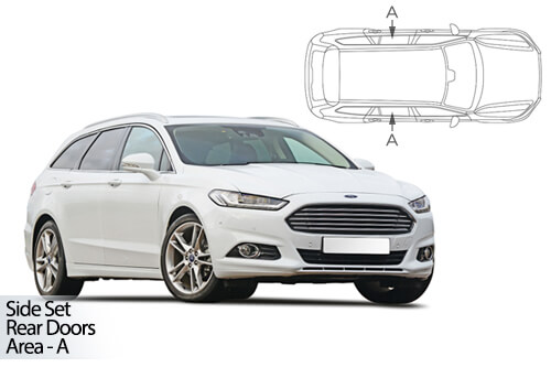 Parasolare Carshades Compatibile Ford Mondeo Mk5 2014-Prezent Combi/ Break