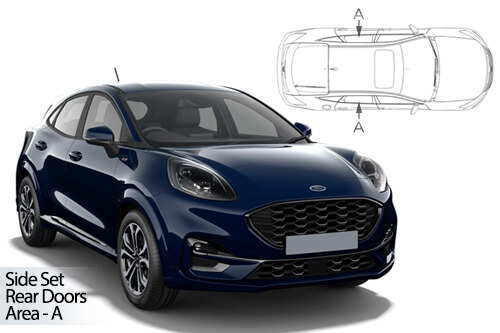 Parasolare Carshades Compatibile Ford Puma 2019-Prezent SUV