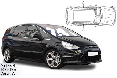 Parasolare Carshades Compatibile Ford S-Max I Facelift 2010-2014 Monovolum