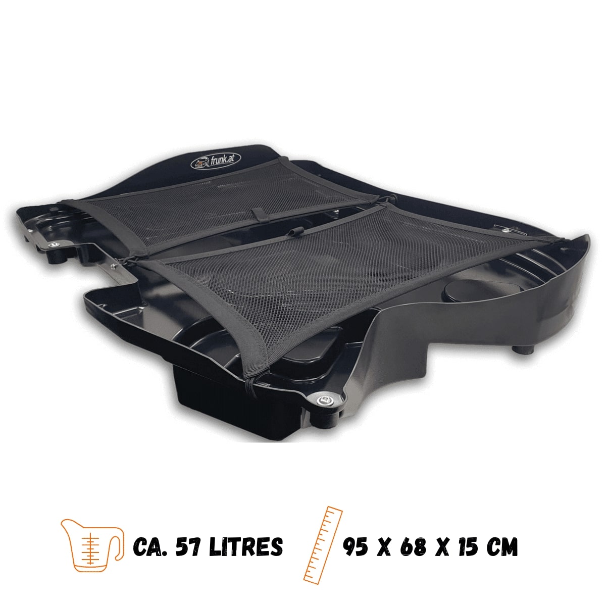 Frunk Max Compatibil Mercedes EQB cu plasa X243 2021-Prezent - Spatiu De Stocare Suplimentar In Fata