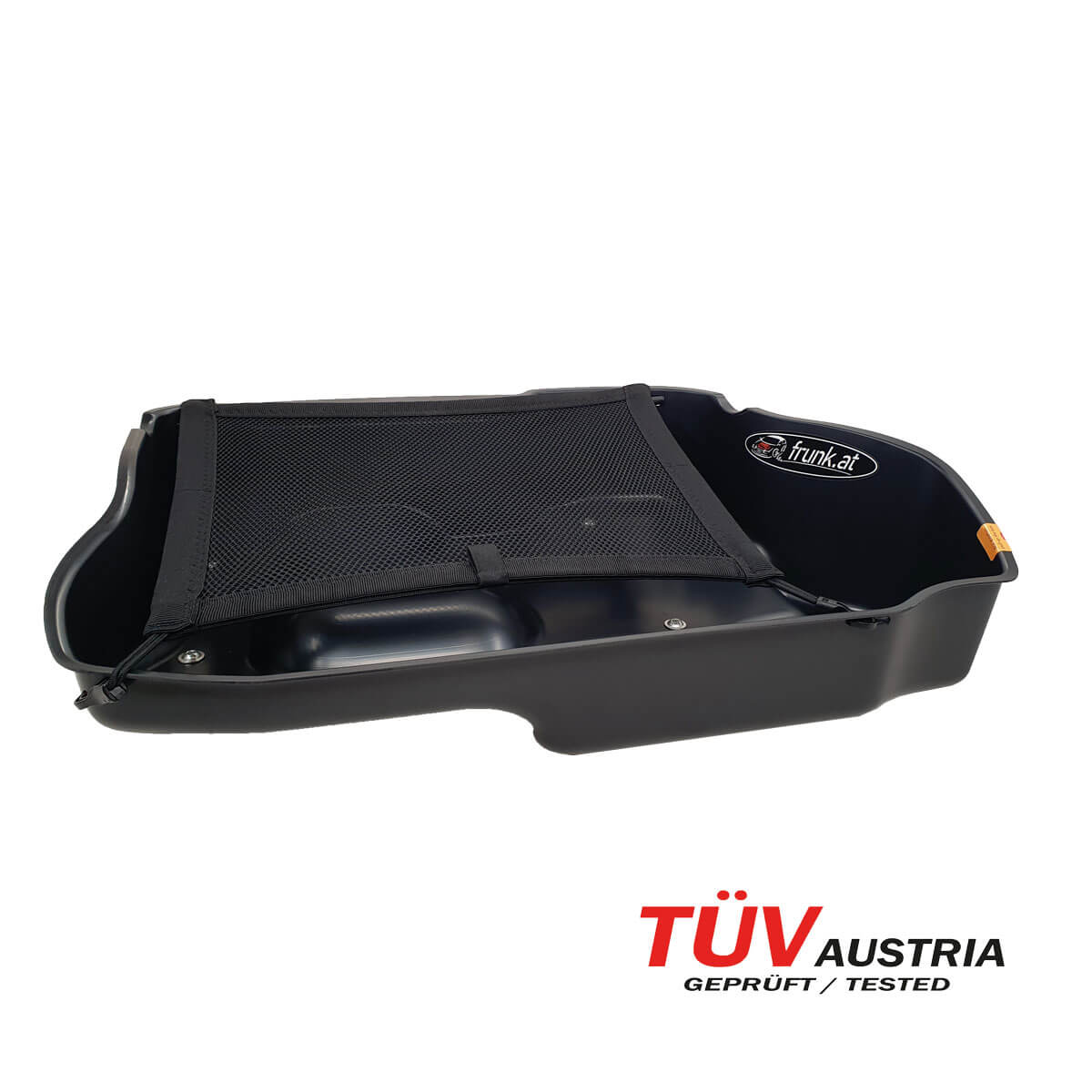 Frunk Max Compatibil Fiat 500e cu plasa 2020-Prezent - Spatiu De Stocare Suplimentar In Fata